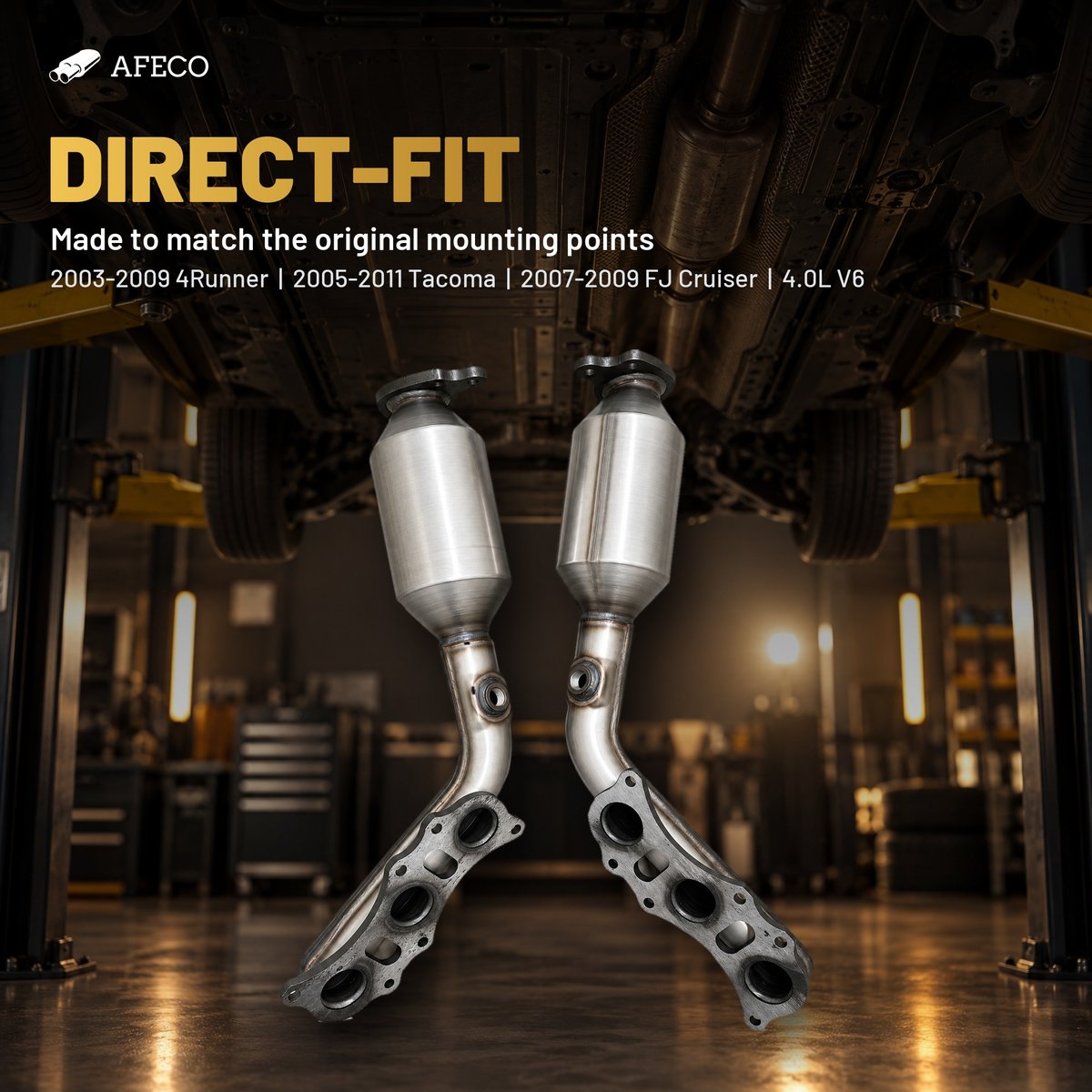 AFECO 51326/51327, made to match the original mounting points